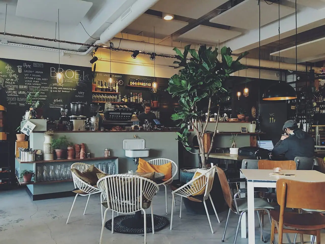 Интерьер Velvet Brew